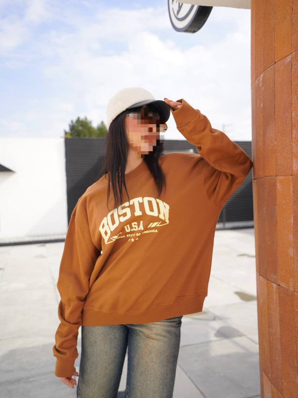 بلوز دورس زنانه داخل کرک بوستون Boston آستین بلند فری سایز 38 تا 48