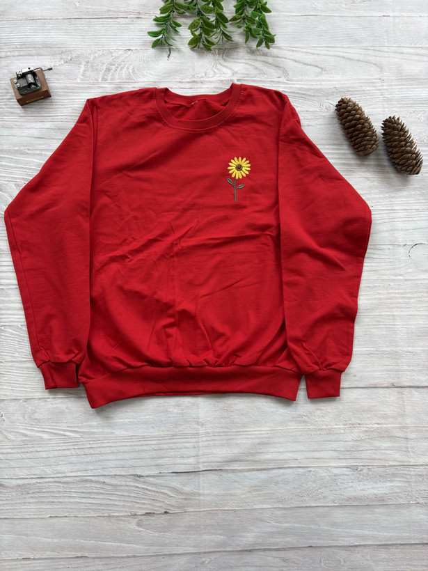 دورس زنانه آستین بلند گلدوزی جنس نخ و پنبه سوپر فری سایز 36 تا 42