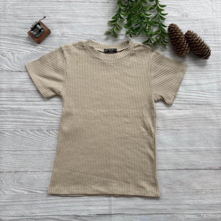 کراپ تیشرت زنانه کبریتی آستین کوتاه فری سایز 36 تا 42