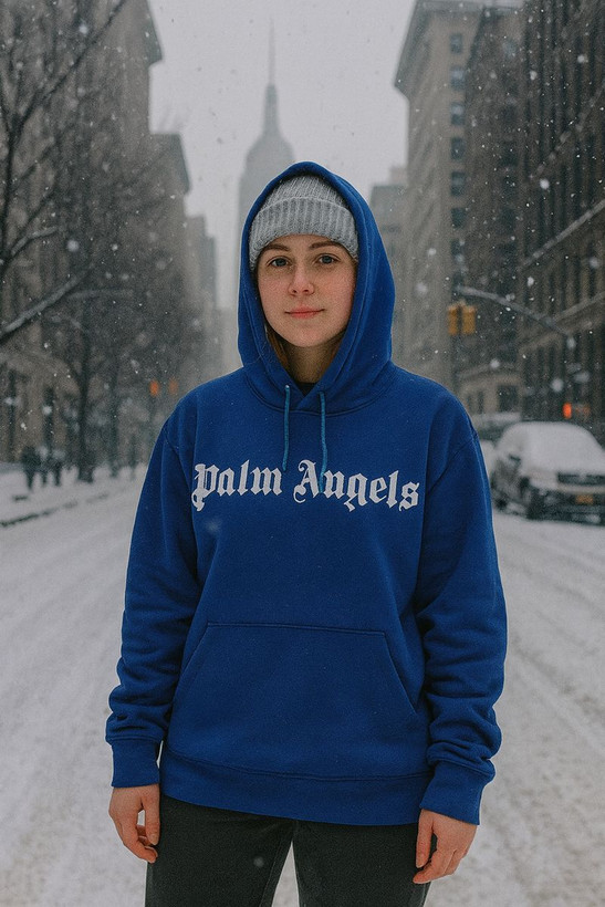 هودی پامانجلز Palm Angels اسپورت زنانه فری سایز 36 تا 44 نخاسپان داخل کرک گرم