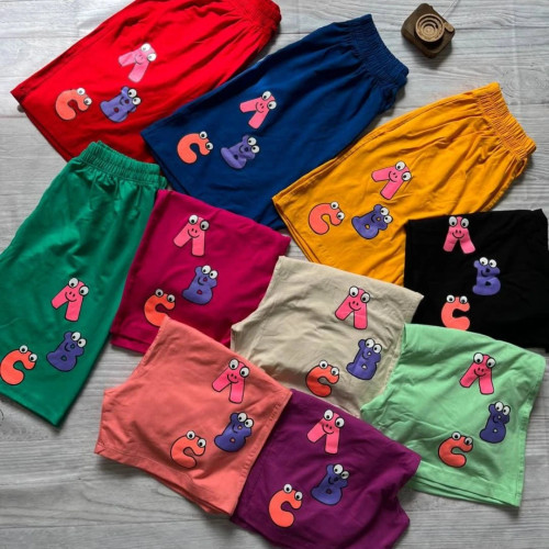 شورتک زنانه نخ پنبه لاکرا | نرم، راحت و کشسانی بالا