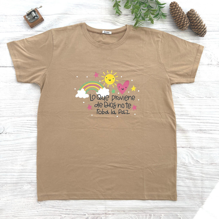 تیشرت آستین کوتاه زنانه جنس 100% نخ و پنبه فری سایز 38 تا 46