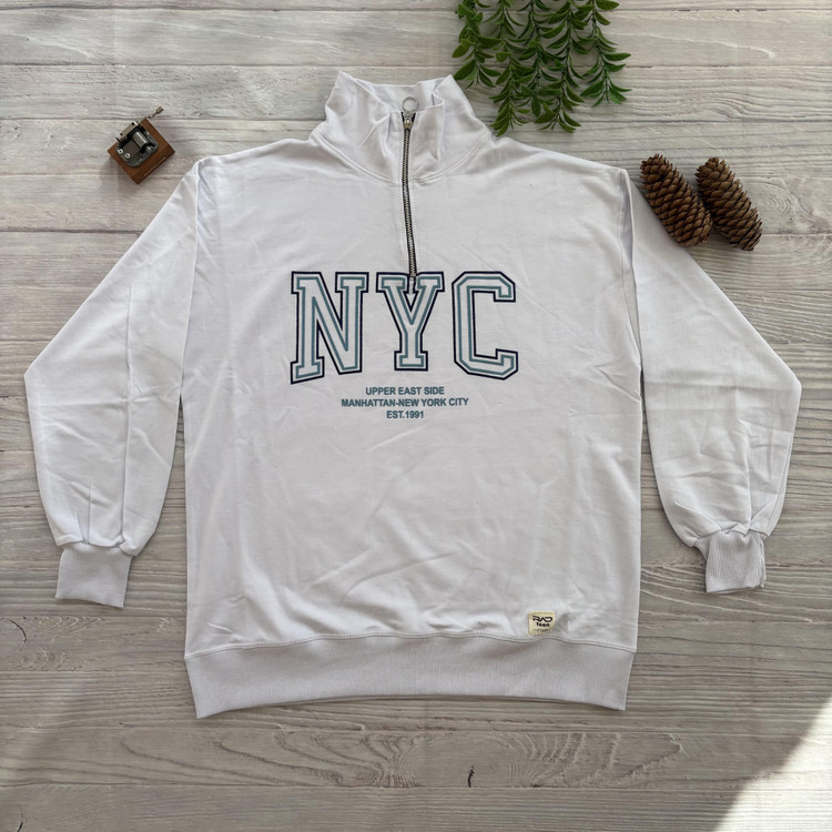 دورس نیم زیپ زنانه NYC جنس دورس دونخ بدون کرک فری سایز 38 تا 46