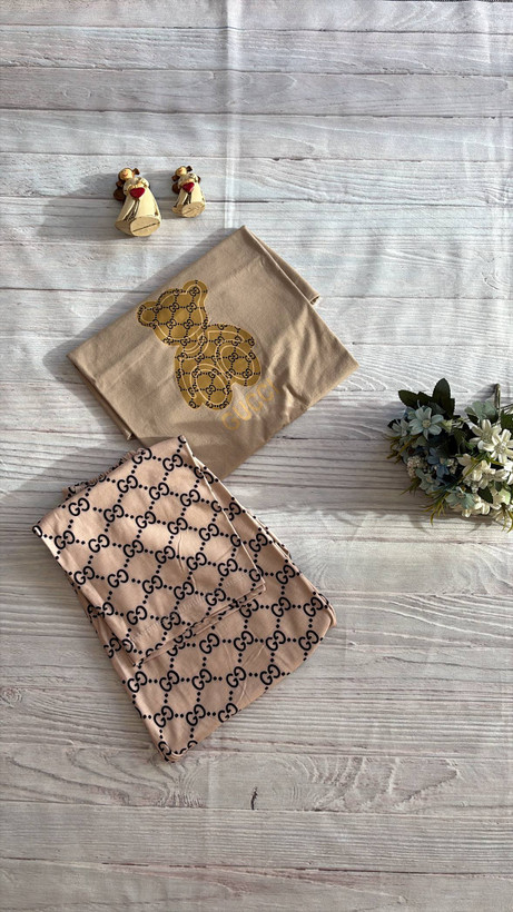 ست تیشرت و شلوار گوچی نخ پنبه فری سایز ۳۶ تا ۴۲