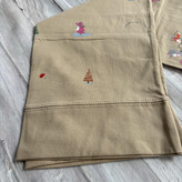 ست تیشرت شلوار زنانه طرح جنگل جنس نخ و پنبه علا فری سایز 36 تا 42 رنگ کرم