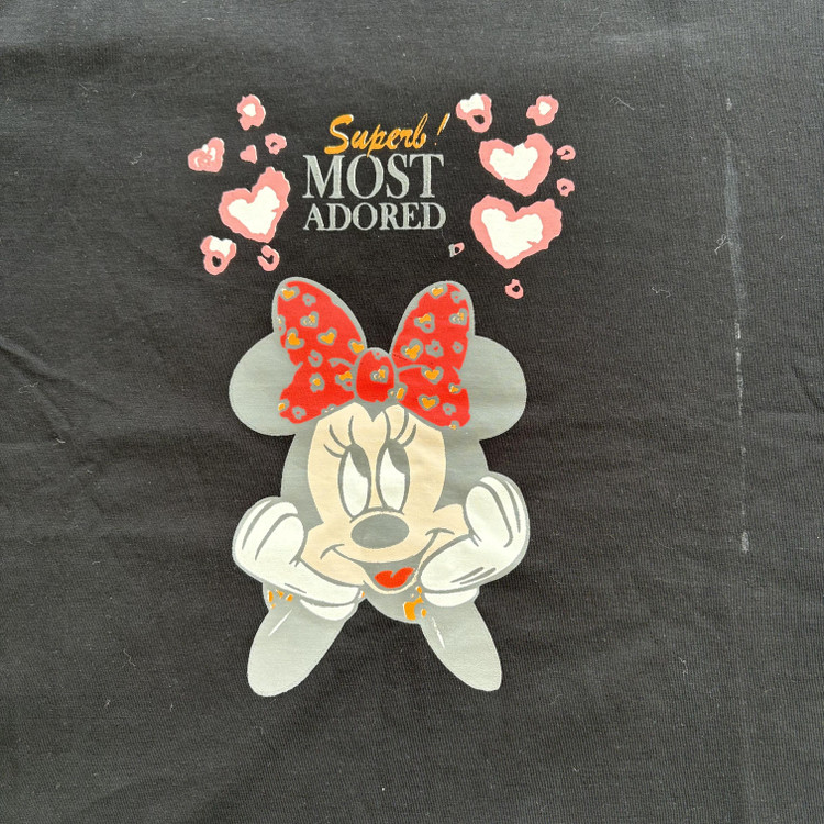 ست تیشرت شلوارک میکی موس زنانه جنس نخ پنبه اعلا فری سایز 36 تا 44 مشکی