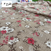 شلوار بگ زنانه گلدار پفکی جنس نخی موسلین وارداتی | کمرکش فری سایز 36 تا 46 | خنک و راحت تابستانی