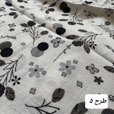 شلوار بگ زنانه گلدار پفکی جنس نخی موسلین وارداتی | کمرکش فری سایز 36 تا 46 | خنک و راحت تابستانی